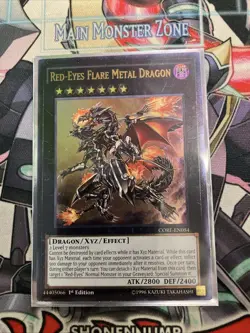 Red-Eyes Flare Metal Dragon Ultimate Rare 1st Edition CORE-EN054 Yugioh - Image 1