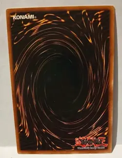 YUGIOH DARK HOLE SUPER LOB-052 1ST EDITION PLAYED - Image 2
