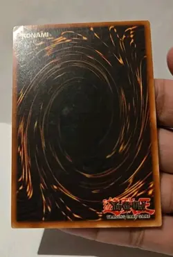 YUGIOH DARK HOLE SUPER LOB-052 1ST EDITION PLAYED - Image 5