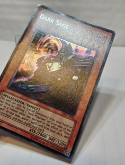 Dark Sage DOD-002 Secret Rare Promo Yugioh 7101 - Image 3