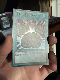 Yugioh LCYW-EN074 Brain Control Secret Rare 1st NM Holo Bleed 🩸 - Image 2