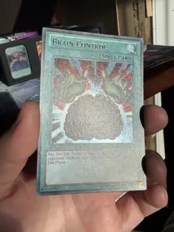 Yugioh LCYW-EN074 Brain Control Secret Rare 1st NM Holo Bleed 🩸 - Image 3