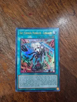 Sky Striker Mobilize - Linkage! Ultra Rare 1St Edition MAMA-EN003 Yugioh - Image 1