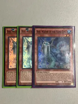 Yugioh 3x Bixi, Water of the yang zing DUEA-EN030 NM - Image 1