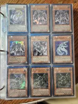 Yugioh TCG Binder Card Collection Lot Vintage 1st Editions, Promos RARE - Image 1