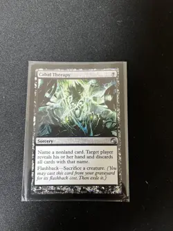 Foil Cabal Therapy Magic The Gathering MTG Card Player Use NM - Image 1