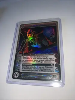Chaotic TCG - Mivindal Super Rare First Edition Foil Card (65/30/40/40) - Image 2