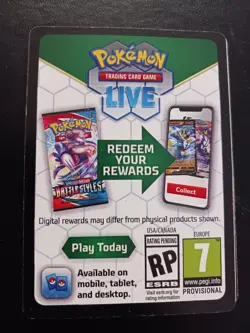 1x Pokemon GO TCG Online Code Card **SENT THROUGH EBAY MESSAGE** - Image 1