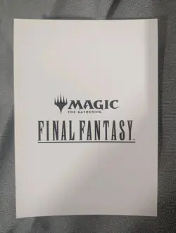 MTG Chocobo Racing Final Fantasy Promotional Print Magic The Gathering 7x5 - Image 2