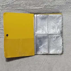 Vintage 90's 1999 - OG Bulbasaur - 160 Card Capacity - Yellow Binder - Used - Image 2