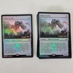 1x MTG FOIL Blight Herder Launch Promo NM Near Mint Magic the Gathering - Image 1