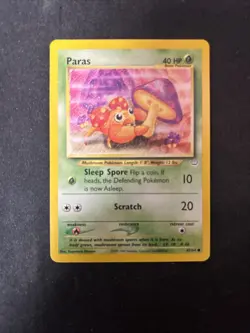 PARAS - Neo Revelation Set - 47/64 - Common - Pokemon Card - Unlimited D5 - Image 1