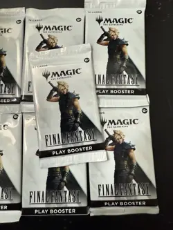 Lot Of 7 Magic the Gathering Final Fantasy Play Booster Pack New Sealed FF MTG - Image 2