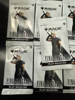 Lot Of 7 Magic the Gathering Final Fantasy Play Booster Pack New Sealed FF MTG - Image 3