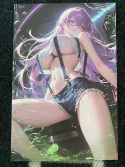 Matchmaker 2 Spicy Waifu NSFW A5 Size Card Board Seele Honkai Star Rail Jeans - Image 1