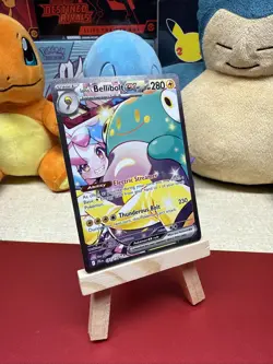 Iono's Bellibolt ex 183/159 Sv09: Journey Together Holo plus free bonus card🔥 - Image 2