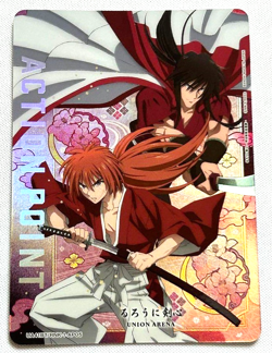 Union Arena Card Rurouni Kenshin Hiko & Kenshin Action Point AP Japanese - Image 2