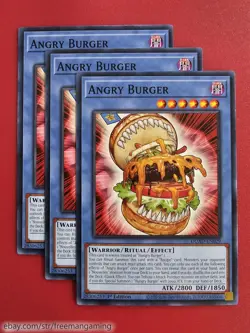 Yugioh Nouvelles Deck Core Set 9 card DUAD Chef De Angry Burger Recipe Book - Image 2