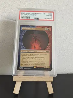MTG Tales of Middle-Earth 322 Gandalf The Grey Showcase- PSA 8 NM/Mint Magic TCG - Image 1