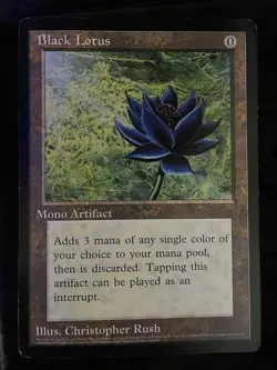 Big Black Lotus - Oversized Promo - MTG Magic the Gathering - Image 1
