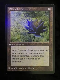 Big Black Lotus - Oversized Promo - MTG Magic the Gathering - Image 2