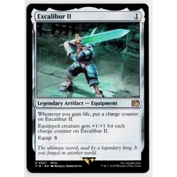 MTG Excalibur II Final Fantasy Rare NM - Image 1