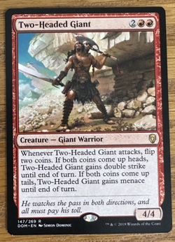 MTG Dominaria, Two-Headed Giant -- Light Played - Image 1