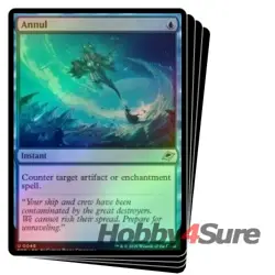 Foil Annul X4 M/NM Magic: The Gathering MTG Edge Of Eternities - Image 1