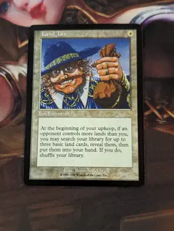 MTG Sticker CEDH Land Tax - Image 1