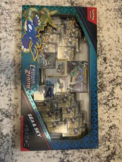 POKEMON TCG CROWN ZENITH SEA & SKY PREMIUM COLLECTION BOX NEW SEALED MINT COND. - Image 1