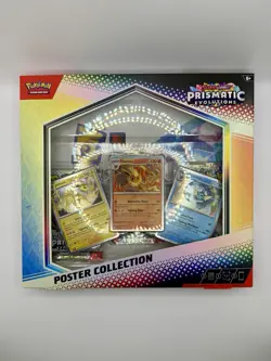 Pokemon TCG Scarlet and Violet Prismatic Evolution Poster Collection-New Sealed - Image 1