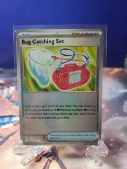 Bug Catching Set 102/131 Poke Ball Reverse Holo Pokemon TCG Prismatic Evolutions - Image 1