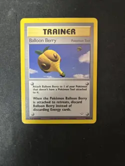 Balloon Berry 60/64 Pokemon Neo Revelation Unlimited Vintage D1 - Image 1