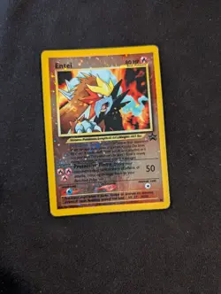 Pokemon TCG - 34 Reverse Holographic - Entei Black Star Promo - 1995-2001 - Image 1