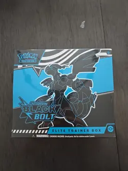 Pokemon TCG SV 10.5 Black Bolt Elite Trainer Box ETB Factory Sealed - Image 1
