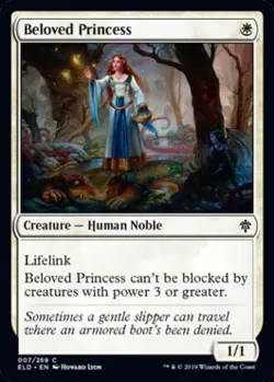 Beloved Princess - Near Mint MTG Throne of Eldraine - Image 1
