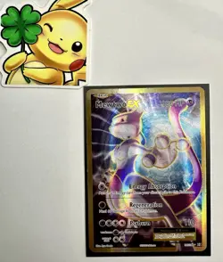 Pokemon Mewtwo EX 103/108 XY - Evolutions Ultra Rare Full Art Holo TCG - Image 1