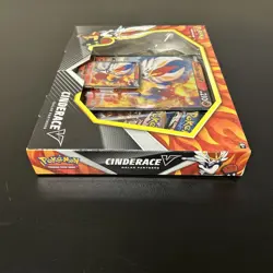 Pokemon TCG: Cinderance V Box Cosmic Eclipse, Evolutions, 2x S&S Base Rare! - Image 5