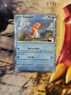 Tatsugiri Prize Pack Series 3 Cosmos Holo Play! Pokemon Stamped Promo 062/198 - Image 3