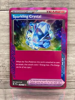 Pokemon Sparkling Crystal 129/131 Prismatic Evolutions ACE SPEC Holo Rare NM - Image 1