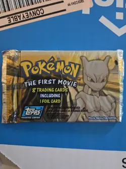Pokemon The First Movie Cards Sealed Pack - Image 1