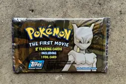 Pokemon The First Movie Cards Sealed Pack - Image 1