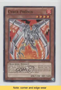 Cyber Phoenix German Unlimited YuGiOh Dragon Revolution Structure Deck READ 7i6 - Image 1