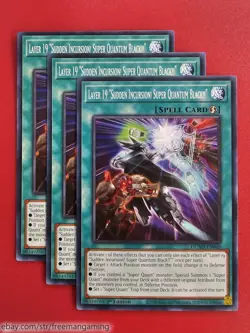 Yugioh Super Quantum Deck Core Set 9 card DUAD Black Layer Quantal Fairy Zetan - Image 4