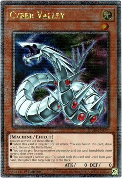 Yugioh! Cyber Valley RA03-EN192 - Quarter Century Secret Rare - 1st Edition NM/M - Image 1