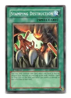 Stamping Destruction - SD1-EN017 1st Edition - YuGiOh-LP - Image 1
