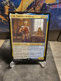 Cid, Timeless Artificer MtG Card FIN 407 Final Fantasy - Image 1