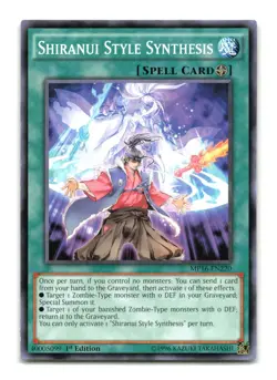 Shiranui Style Synthesis - MP16-EN220 1st Edition - YuGiOh-LP - Image 1