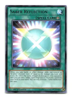 Saber Reflection - INOV-EN090 1st Edition Rare - YuGiOh-LP - Image 1