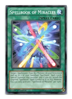 Spellbook of Miracles - MP14-EN057 1st Edition - YuGiOh-LP - Image 1